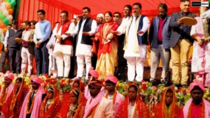 Deoria News: देवरिया में मुख्यमंत्री सामूहिक विवाह योजना, 306 जोड़ों का विवाह, 19 मुस्लिम जोड़ों का निकाह
