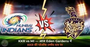 KKR vs MI IPL 2026 match 65 Eden Gardens Kolkata Finn Allen Bumrah playoff preview