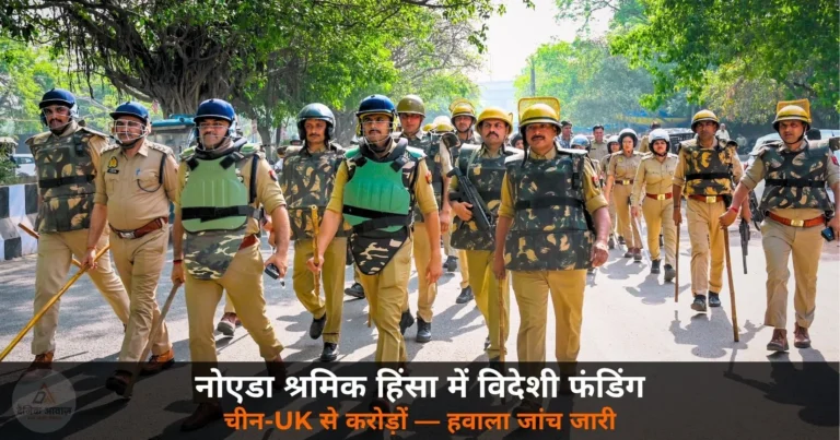 Noida News: श्रमिक आंदोलन में विदेशी फंडिंग का खुलासा — सत्यम वर्मा के खाते में चीन, UK, नेपाल से आए करोड़ों, हवाला की भी जांच