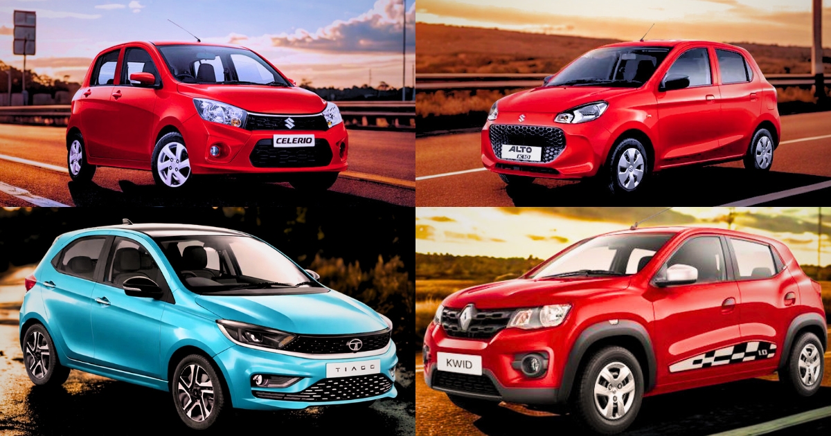 budget hatchback car in India